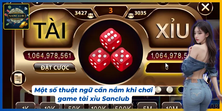 Nắm ngay các thuật ngữ khi tham gia game tài xỉu Sanclub
