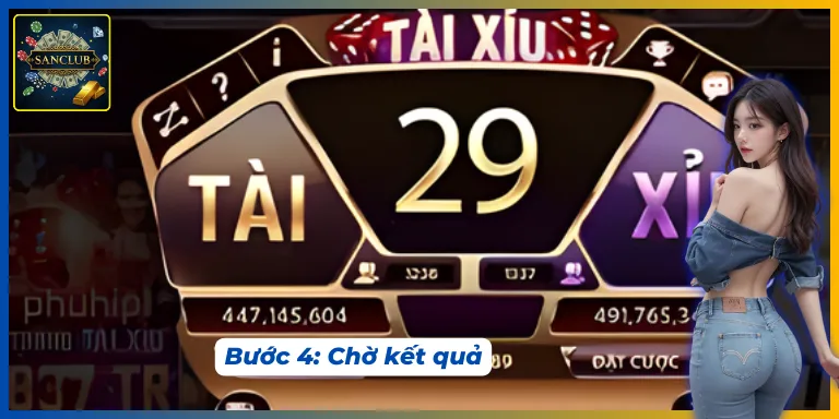 Cách tham gia game tài xỉu Sanclub không quá phức tạp